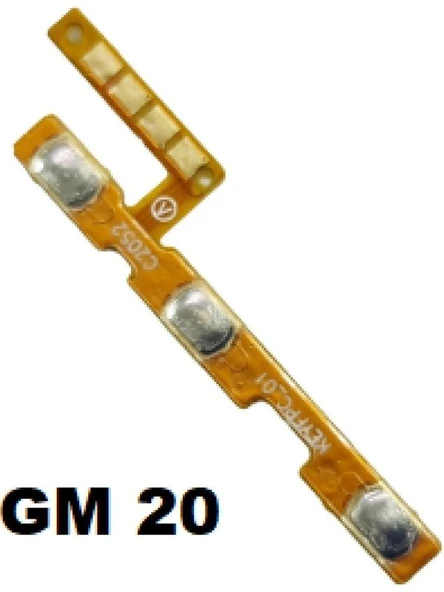 Genaral Mobile GM20 Uyumlu On Off Yan Ses Film ürün görseli 1