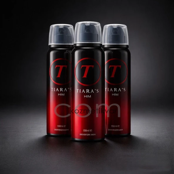 3 Adet X Tiaras Klasik Him Erkek Deodorant 150 Ml ürün görseli 1