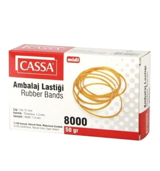 Cassa Ambalaj Lastiği 50Gr Midi Kauçuk Lastik - 3 kutu ürün görseli 1