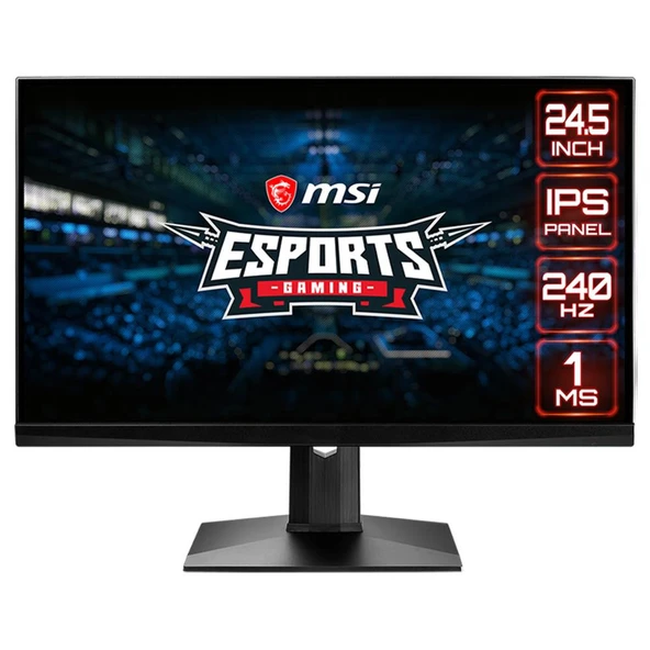 MSI OPTIX MAG251RX 24.5'' 240 Hz IPS Full HD Oyuncu Monitörü (Teşhir) ürün görseli 1