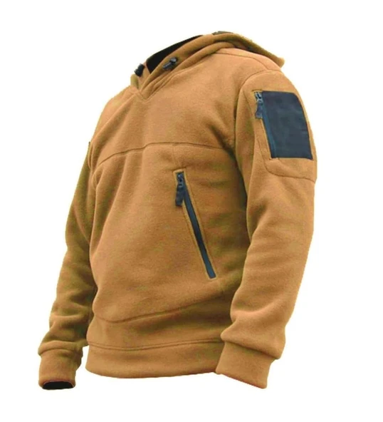 Store Erkek Polar Outdoor Kapşonlu Kombat Tactical Cepli Polar ürün görseli 1