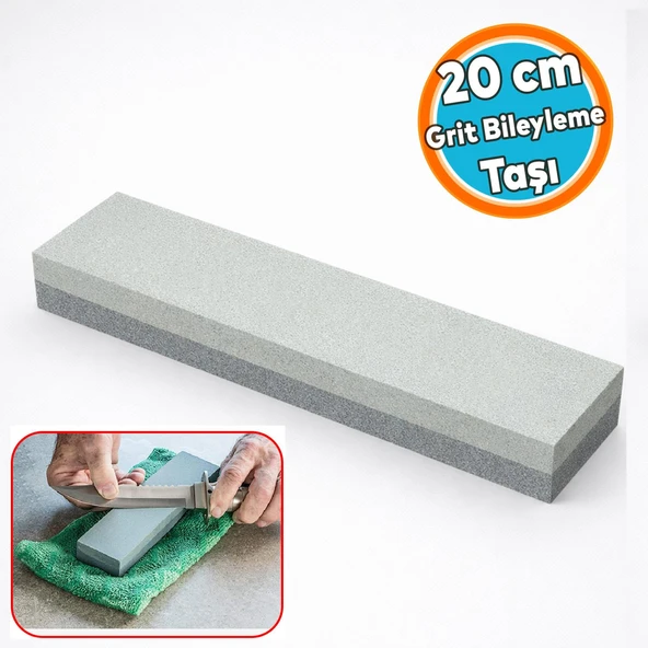 Bileme Taşı 200 cm Bıçak Balta Testere Nacak Satır Keskinleştirme Girit Taş Bileyleme ürün görseli 1