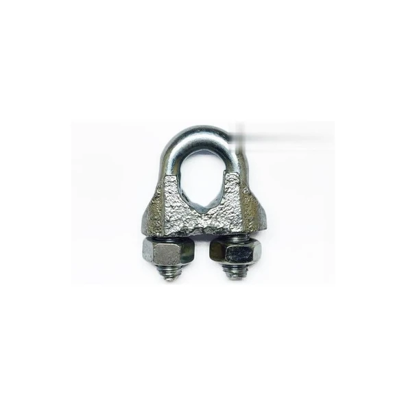 Çelik Halat Bağlama, Düğüm, Klemens 8 mm - 2 Adet ürün görseli 1