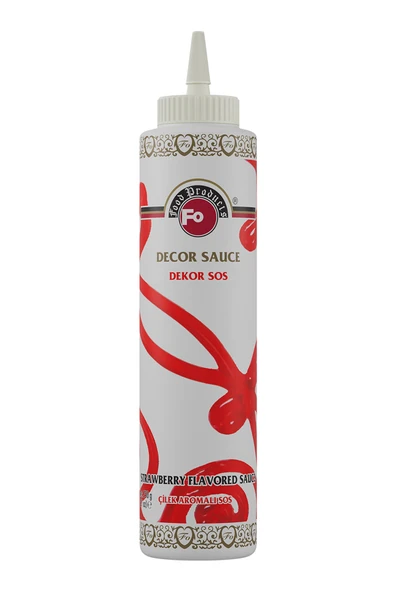 Çilek Aromalı Dekor Sos 750 gr ürün görseli 1