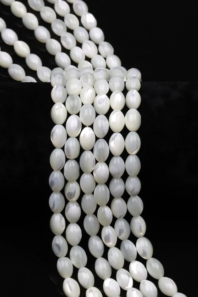 Sedef Doğal Taş Dizi 7 x 10 mm Arpa Kesim - DZ-0926 ürün görseli 1