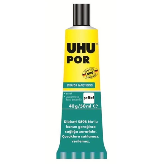 Uhu Por Strafor Yapıştırıcı 40Gr ürün görseli 1