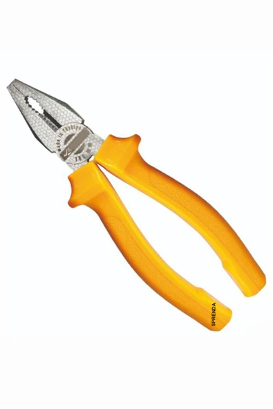 SPRENDA Dövme Çelik Pense Vakumsuz 180 mm ürün görseli 1