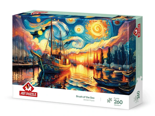 Art Puzzle Denizin Fırçası 260 Parça - 40261 ürün görseli 1