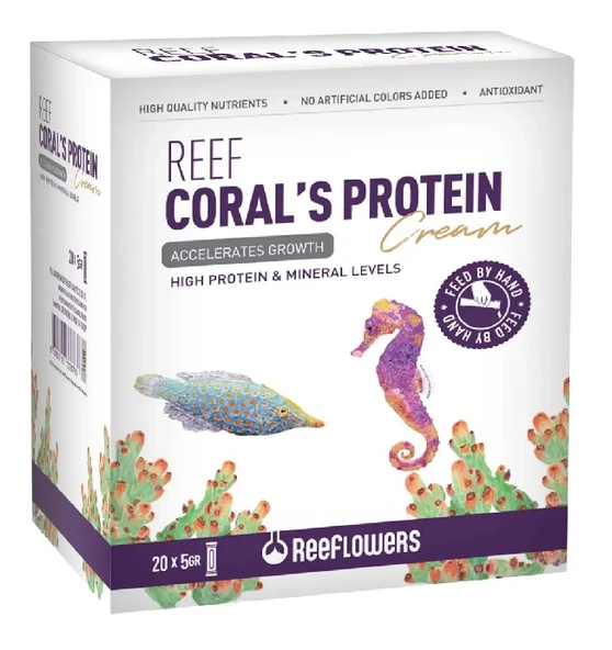 Reeflowers Reef Coral’s Protein Cream Balık Yemi 20×5gr ürün görseli 1