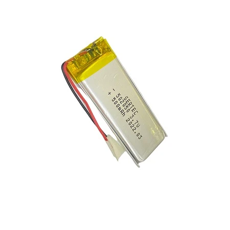 502050 3.7V 500 MAh Li-Polymer Pil Devreli/1.5A ürün görseli 1
