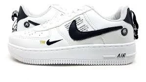 Nike Air Force white black - Resim 8