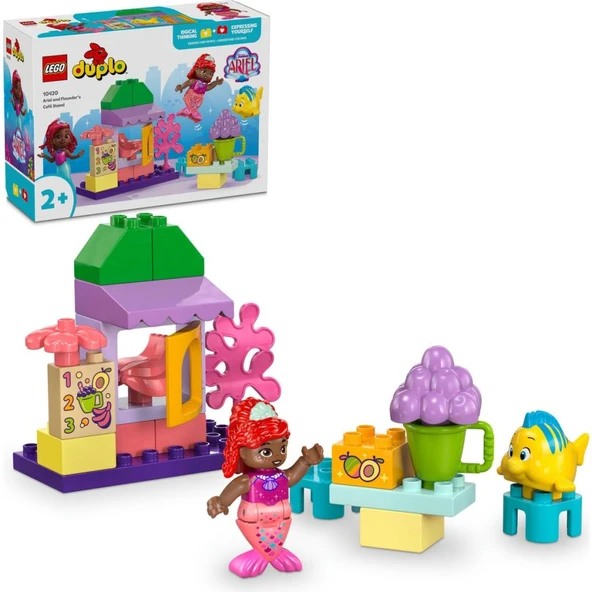 LEGO 10420 DUPLO  Disney Ariel ve Flounder'ın Kafe Standı ürün görseli 1