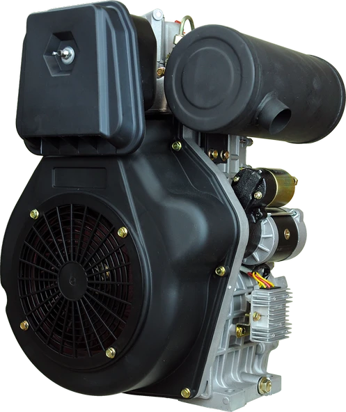 GoldMoto GM1100F-A Dizel Motor 14Hp Marşlı Krank Mili Kamalı ürün görseli 1