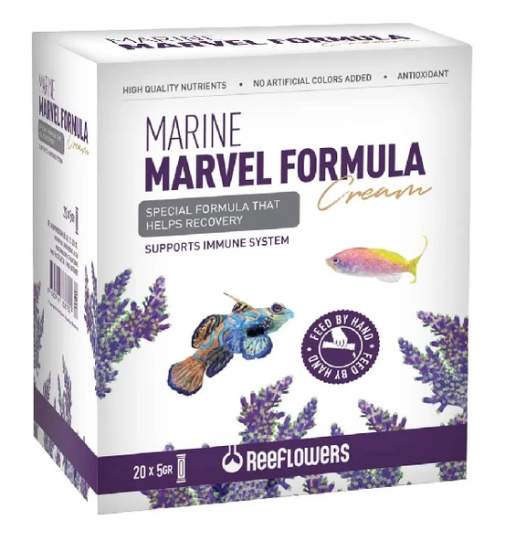 ReeFlowers Marine Marvel Formula Cream Balık Yemi 20x5gr ürün görseli 1