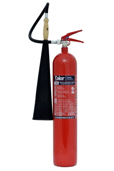 ÇAKIR 5kg'lık Co2 Yangın Söndürme Cihazı (ysc) ürün görseli 1