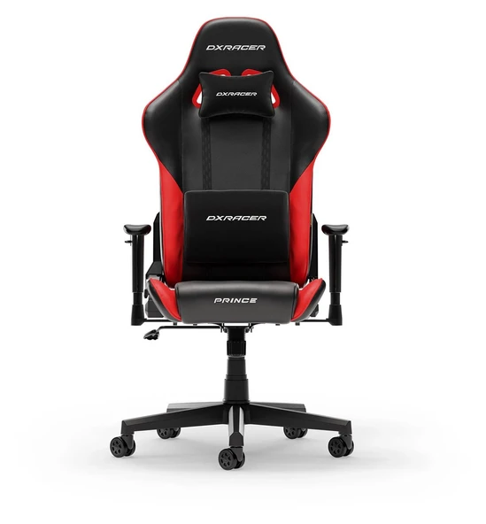 DXRACER Prince L Siyah-Kırmızı GCLPF24LTCNR Oyuncu koltuğu ürün görseli 1