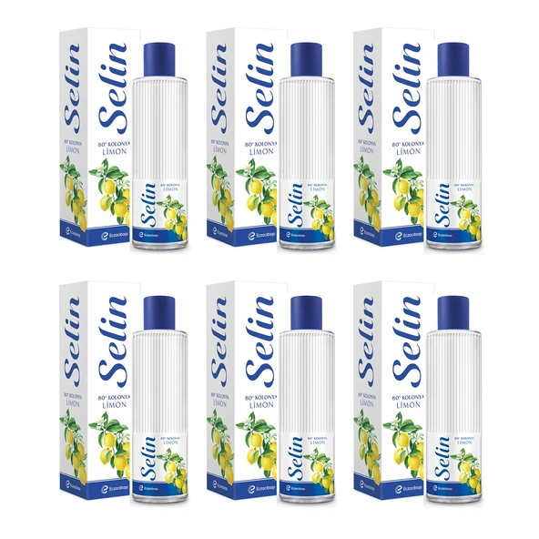Selin Limon Kolonyası 200 ml Pet x 6 Adet ürün görseli 1