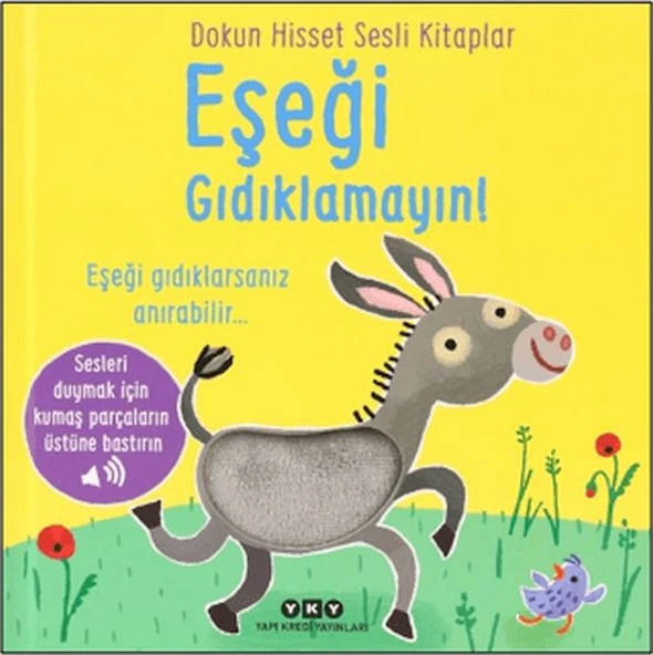 Dokun Hisset Sesli Kitaplar - Eşeği Gıdıklamayın! ürün görseli 1