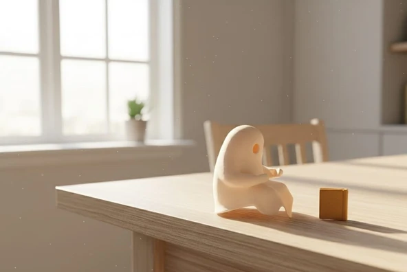 3d Baskı Kitap Okuyan Hayalet Biblo ürün görseli 1