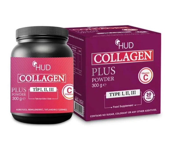 Destek Hud Kolajen Plus Powder 300 Gr Tip1-Tip2-Tip3 ürün görseli 1