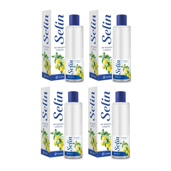 Selin Limon Kolonyası 200 ml Pet x 4 Adet ürün görseli 1