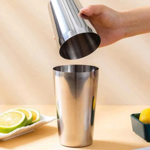Boston Shaker Çelik 500+750 ml (BOS-75) - Resim 3