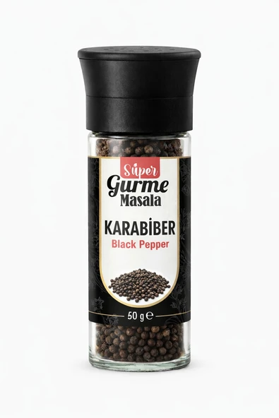 Karabiber Tane 50 gr – Cam Değirmen Kapak ürün görseli 1