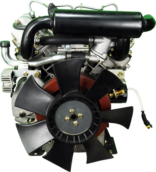 GoldMoto GM2V80EG 18 HP Tek Silindir Su Soğutmalı Marşlı Dizel Motor 3600dd ürün görseli 1