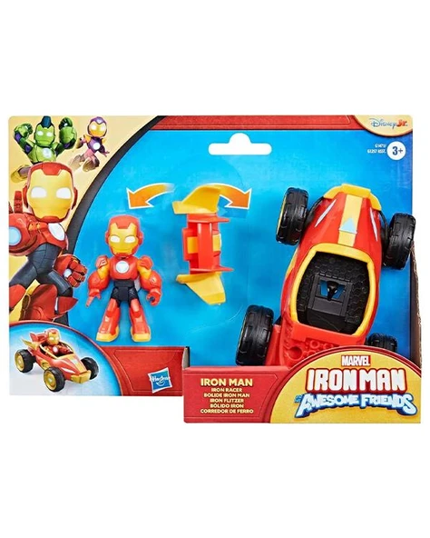 Iron Man And His Awoesome Friends Iron Man Araç Ve Figür Seti G1471 ürün görseli 1
