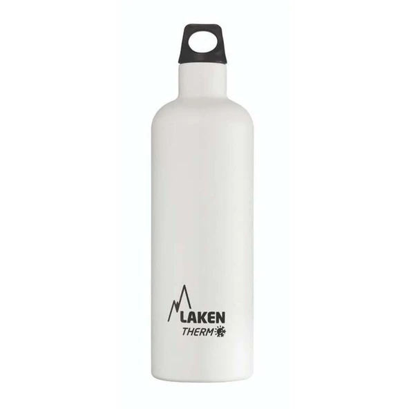 Laken Çelik 18/8 Futura Termos Şişe 0,75L - Beyaz LKTE7B ürün görseli 1