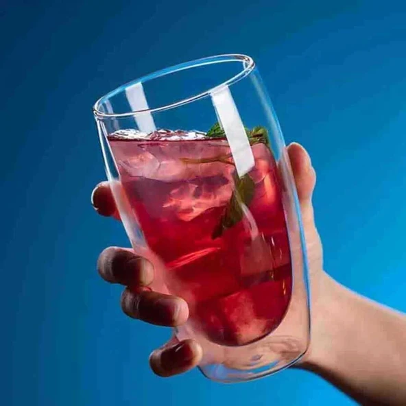 Çift Katman Bardak 450 ml (ÇKB-450) - Resim 2