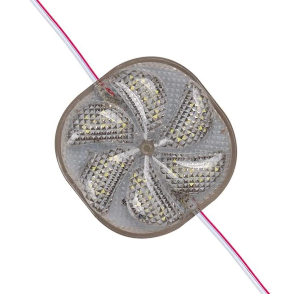 Powermaster PM-14704 12 Volt 3 Watt Soğuk Beyaz Sabit 6565-2835 Modül Led 65X65x12mm ürün görseli 1