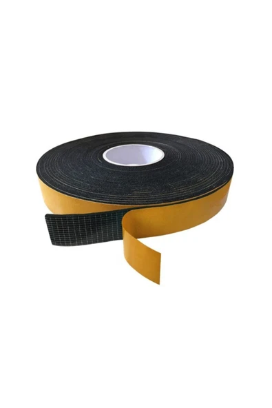 Kauçuk Sünger Bant Isı Ses Titreşim Kesici Bant 6mm Kalın 50mm X 10mt ürün görseli 1