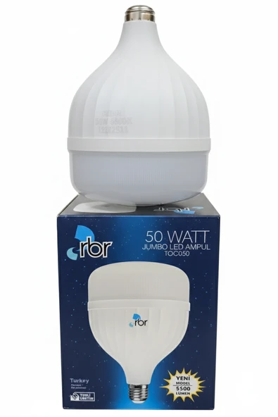 RBR 50WATT JUMBO LED AMPUL ürün görseli 1
