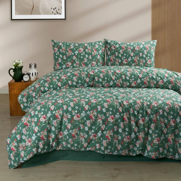 Per Class Tek Kişilik Desenli Nevresim Takımı Floral ürün görseli 1