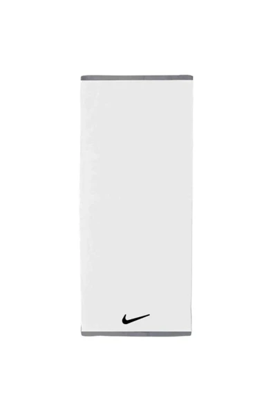 Nike Fundamental Unisex Beyaz Antrenman Havlu N.100.1522.101.LG ürün görseli 1