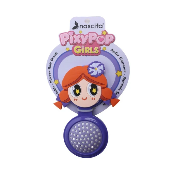 Nascita Pixy Pop Girls Mimi Saç Fırçası - Korkusuz ürün görseli 1