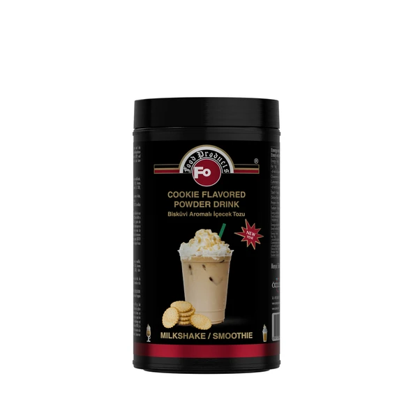 Bisküvi Aromalı İçecek Tozu - Milkshake 1 kg ürün görseli 1