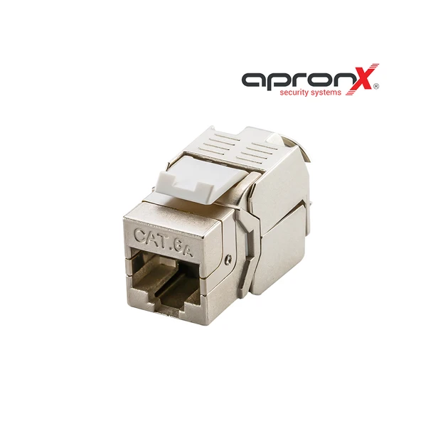 APX-FTP180 CAT6A 180° FTP Keystone Jack ürün görseli 1