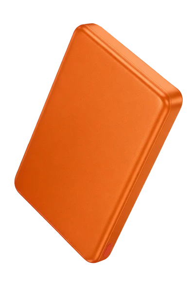 Hoco. Q26A Joy 10.000 mAh 20W Type-C ve 15W Kablosuz Şarj Özellikli PD Powerbank - Turuncu ürün görseli 1