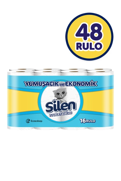 Silen Tuvalet Kağıdı 48'li (16X3) - Resim 2