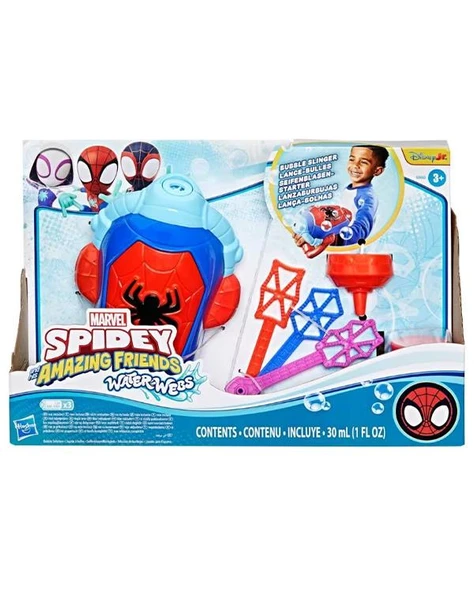 Hasbro Spidey And His Amazing Friends Köpük Tabancası G0660 ürün görseli 1