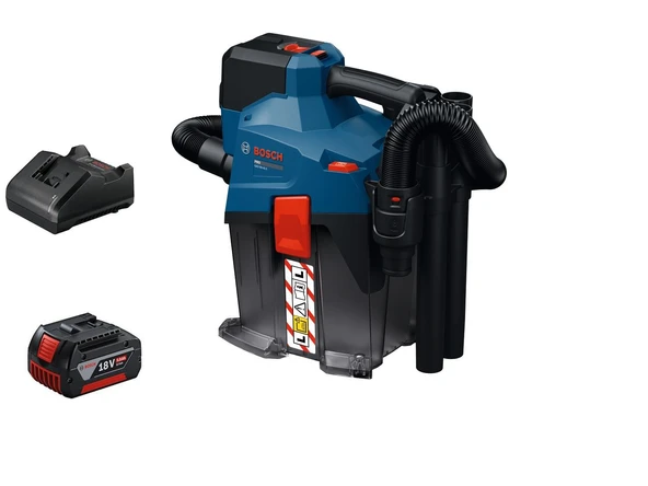 Bosch GAS 18V-6LS Akülü El Süpürgesi 1x5.0Ah Tek Akülü ürün görseli 1