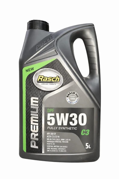 Rasch 5W30 C3 Fully Synthetıc 5lt ürün görseli 1