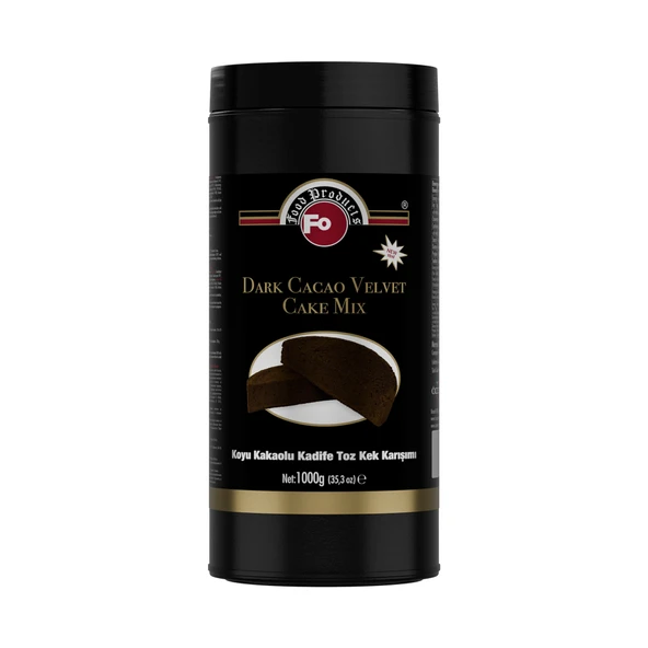 Koyu Kakaolu Kadife Kek Karışımı 1 kg ürün görseli 1
