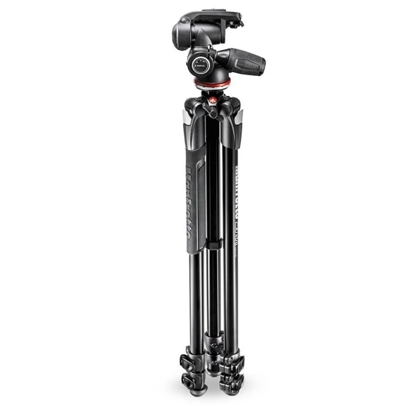 Manfrotto MK290XTA3-3W Alüminyum Tripod Kit - Resim 2