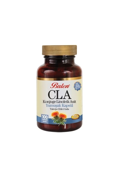 BALEN CLA (KONJUGE LİNOLEİK ASİT) YUMUŞAK KAPSÜL 1380 MG *100 ürün görseli 1