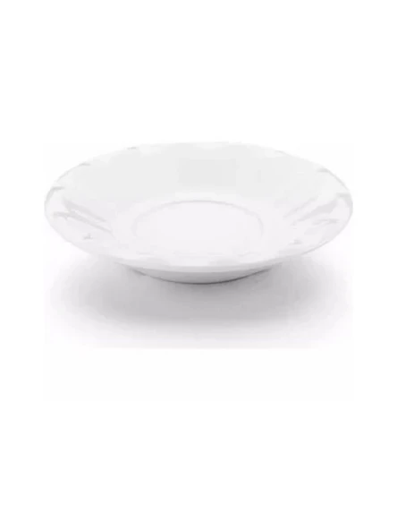 Tria 304B Beyaz Çay Tabağı 6 Lı 11 Cm ürün görseli 1