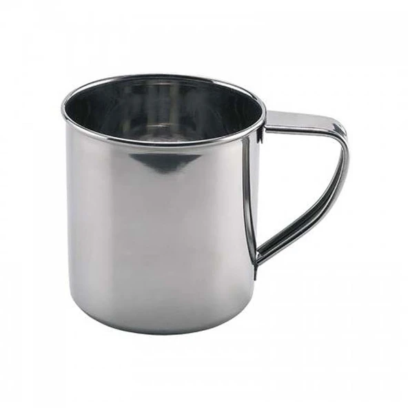 Laken Çelik 18/8 Kulplu Bardak 400Ml - Çelik LK1600.03 ürün görseli 1