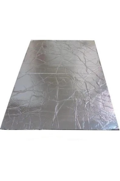 Araç Oto Ses Yalıtım Alüminyum Kauçuk Levha 6mm 50cmx50cm ürün görseli 1